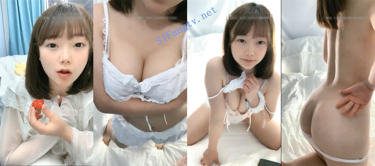 清纯可爱丰满的 幼齿 首次直播洗澡刮毛变白虎 假JB自慰 图 01