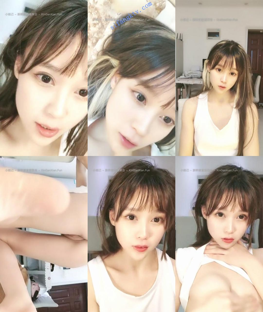 kiki爱爸爸 小巧玲珑的小美女在直播间露奶露逼诱惑 图 02