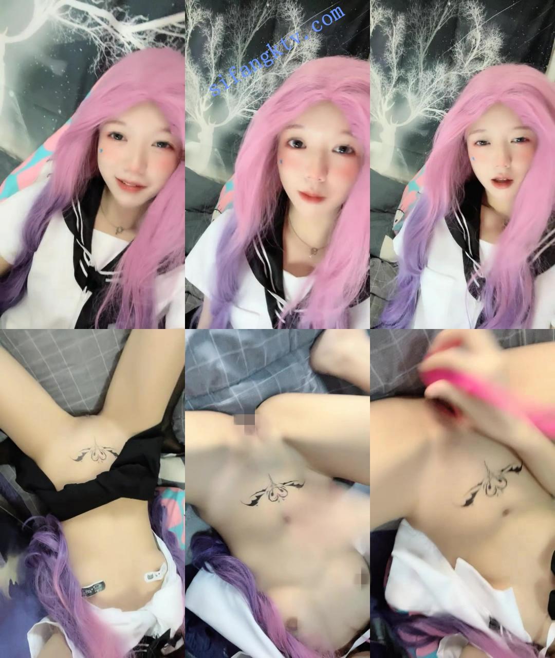 ♋♋ 土豆起司 小巧玲珑,可爱死了~罕见大黑牛跳蛋自慰 图 03