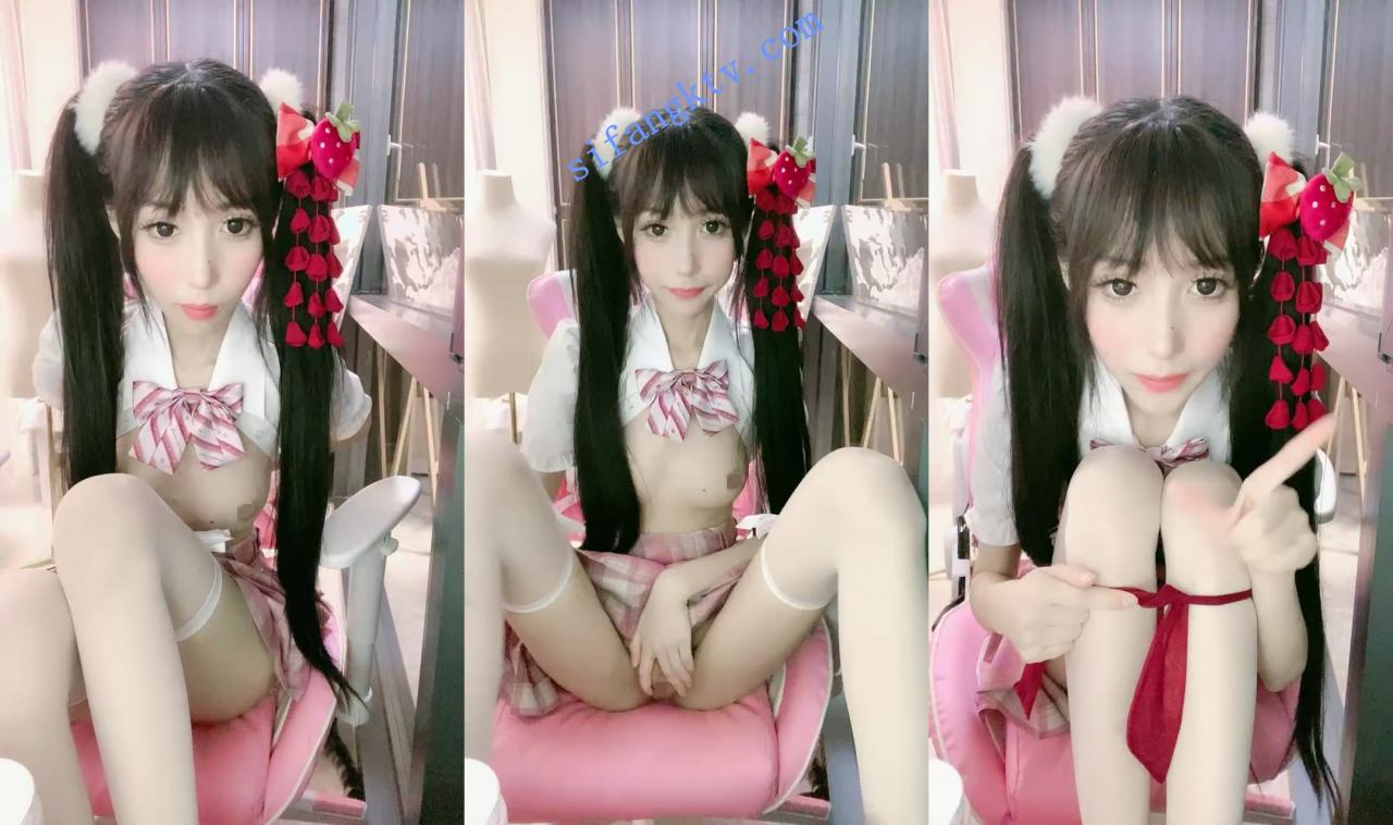 ♋♋超超可爱的新人! 黎酱不爱吃青菜 JK制服,道具自插 图 02