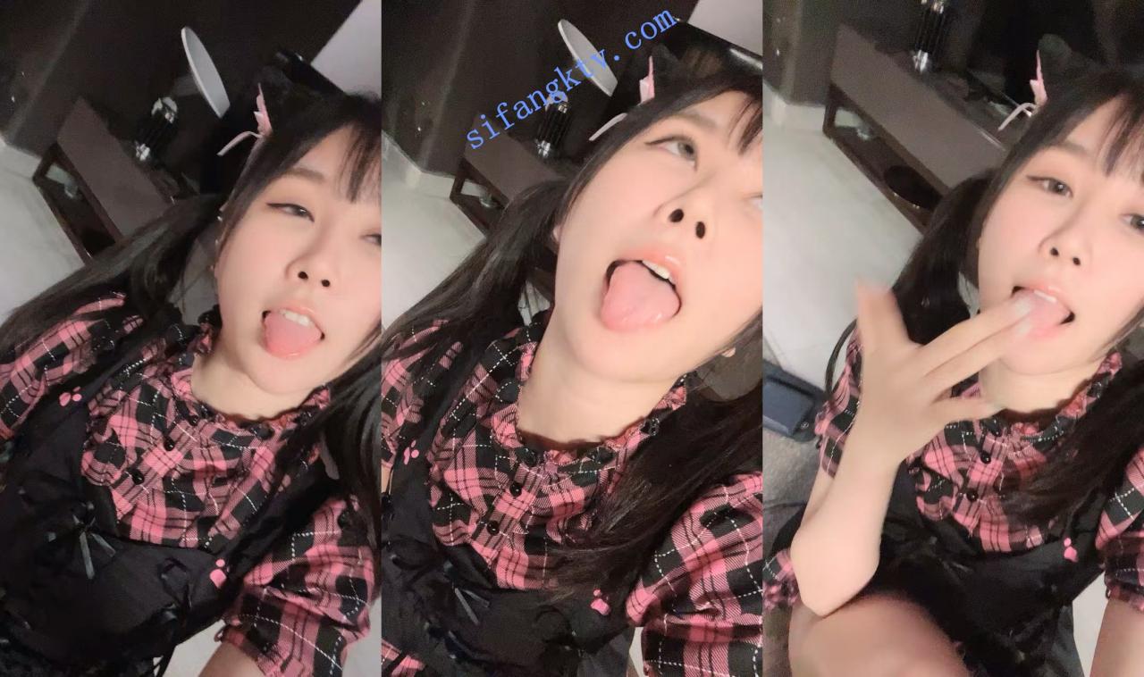 ♆ 京鱼儿 19岁童颜巨乳 女仆学生制服 道具自慰 流白浆 图 01