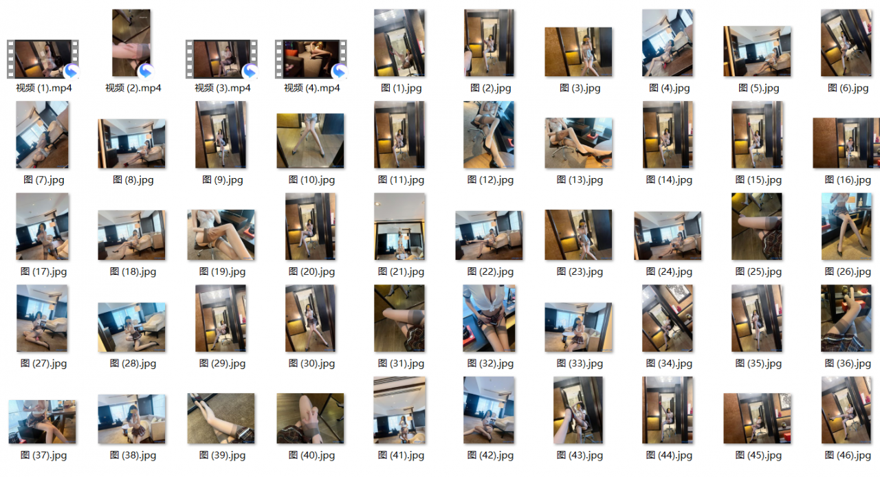 秀人葛征184cm性感视图无内黑丝摄影师作品 图 08