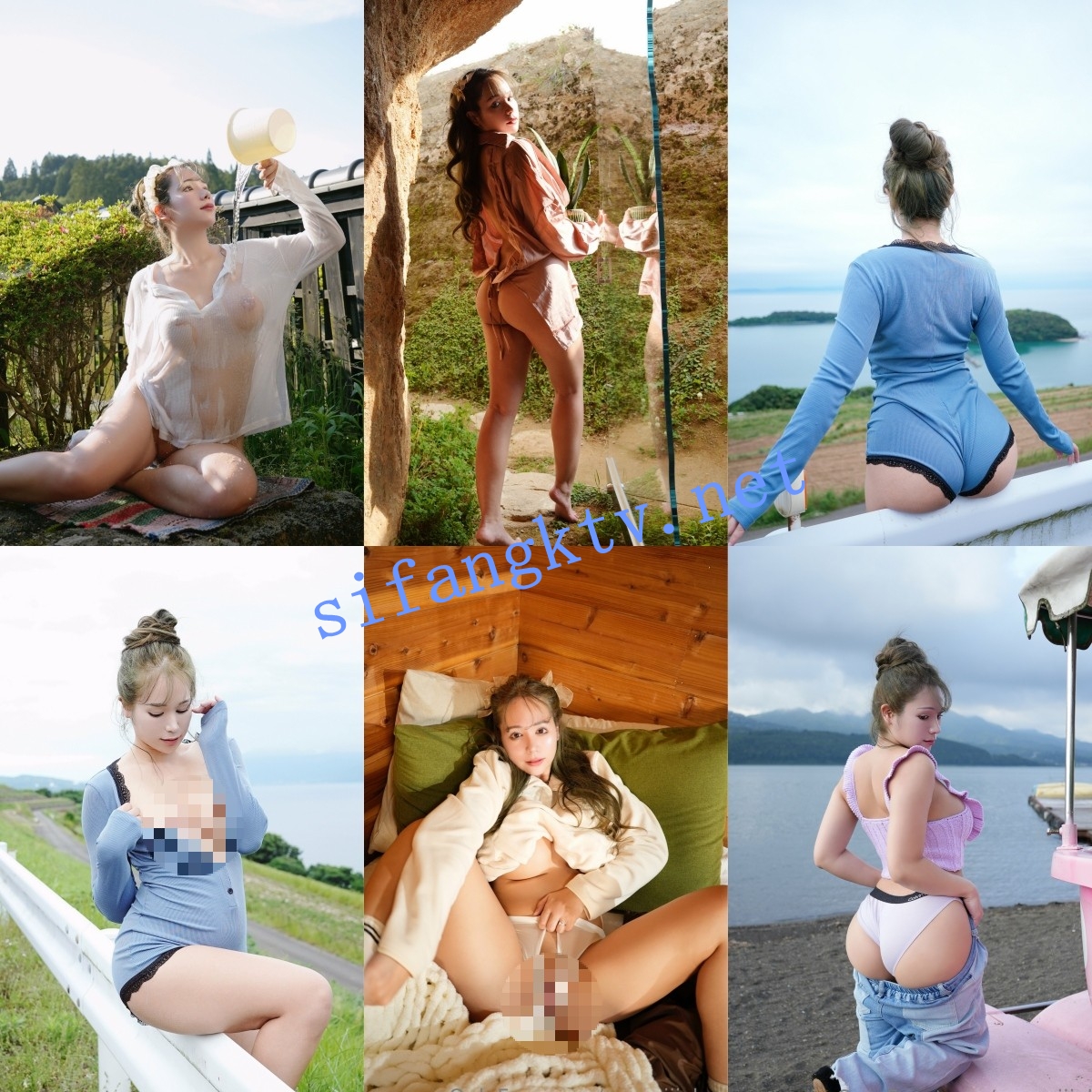 超精品 网红高铁蜜桃臀女神 naomiii 高价解锁第一弹! 图 03