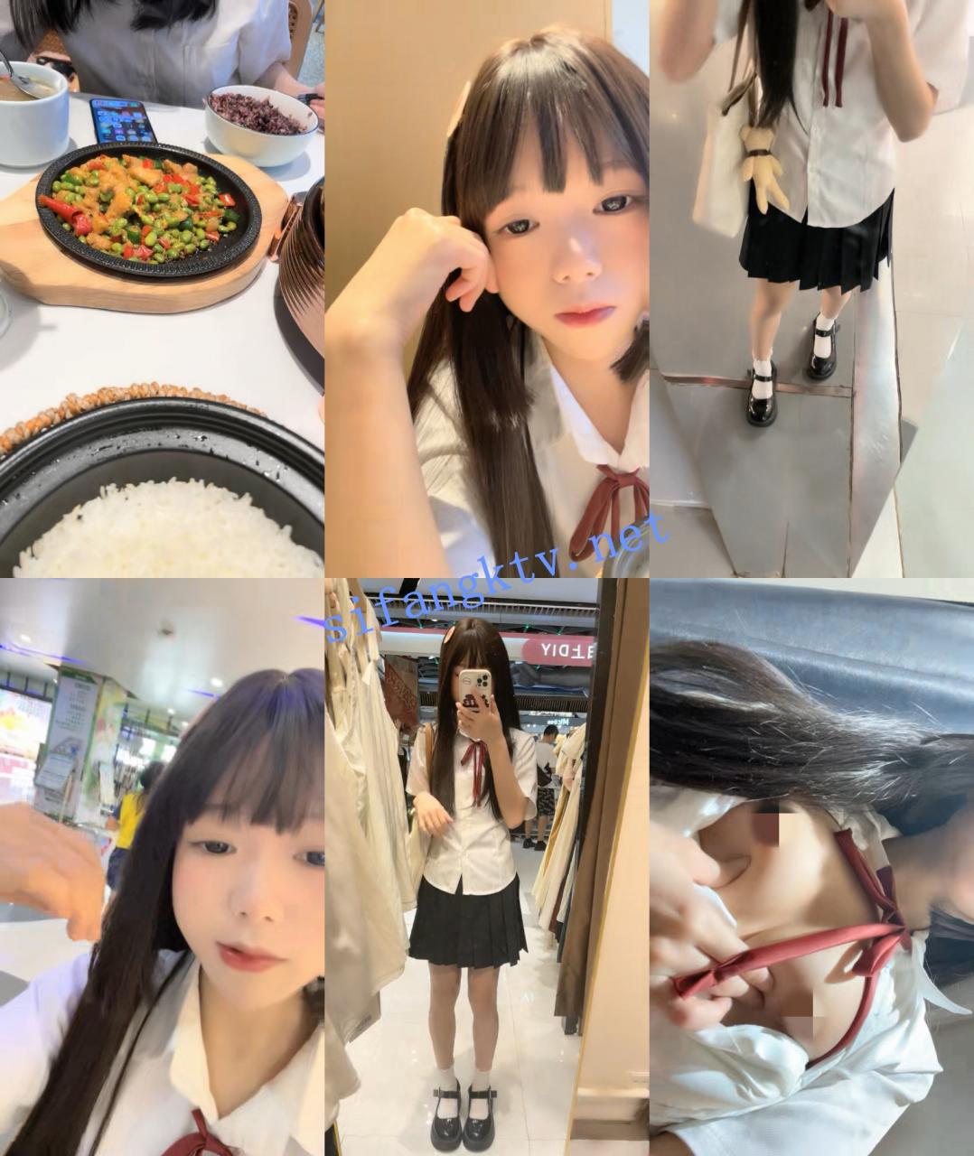 超美萝莉~ 吃一口小布丁 商场露出~闺蜜出镜~大长屌自慰~ 图 03