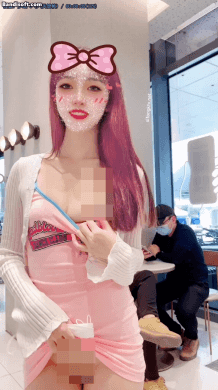 推特Luna000yu/娜娜 顶级露出艺术家 人前露出+裸舞合集 图 04