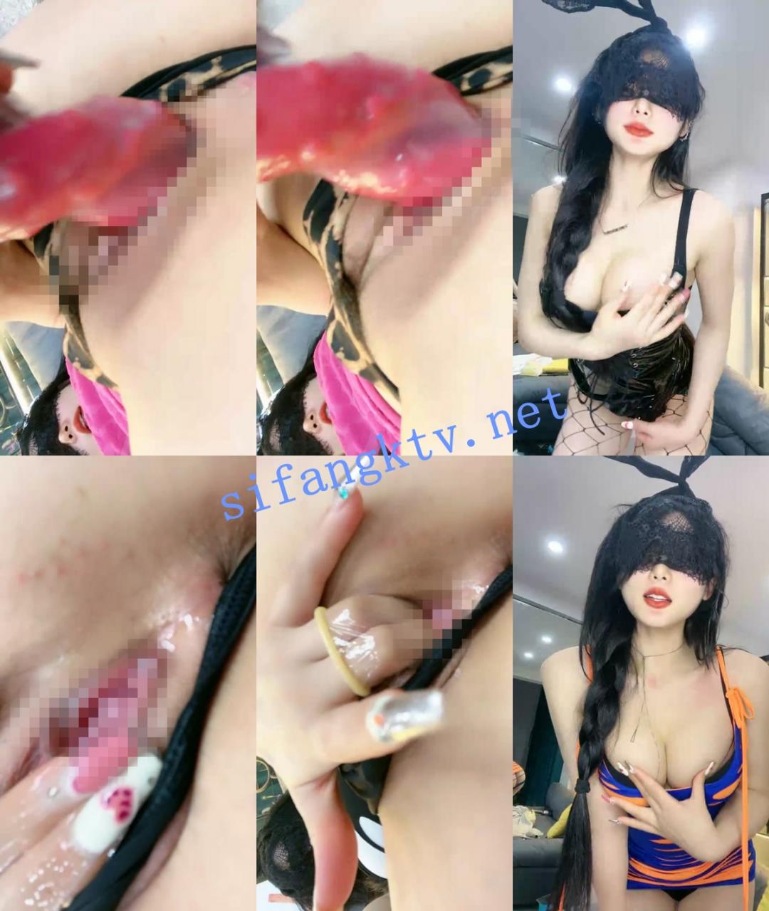 蜜桃臀女神 哔婢女卡 抠逼自慰喷水~无敌道具抹油~狂插了 图 08