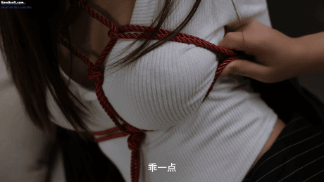 秀人网 鱼子酱闺蜜杏子 超大尺度剧情 绳艺SM 假鸡巴捅B 图 05