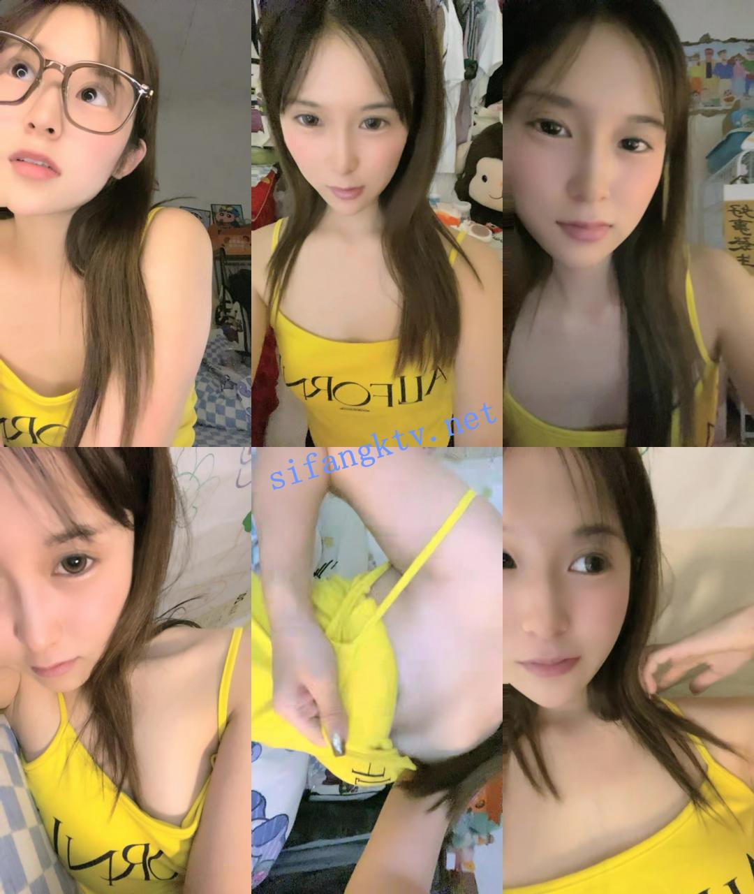 00后美少女 星冰乐 颜值超高~宿舍全裸道具肛塞自慰~很粉 图 01