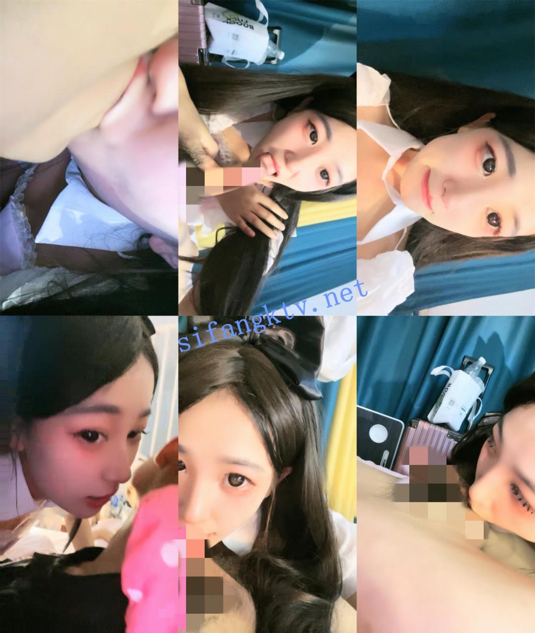 ♎母狗校花~粉白虎~ 乔宝 吃鸡吧 无套啪啪 道具咔咔猛插~ 图 01