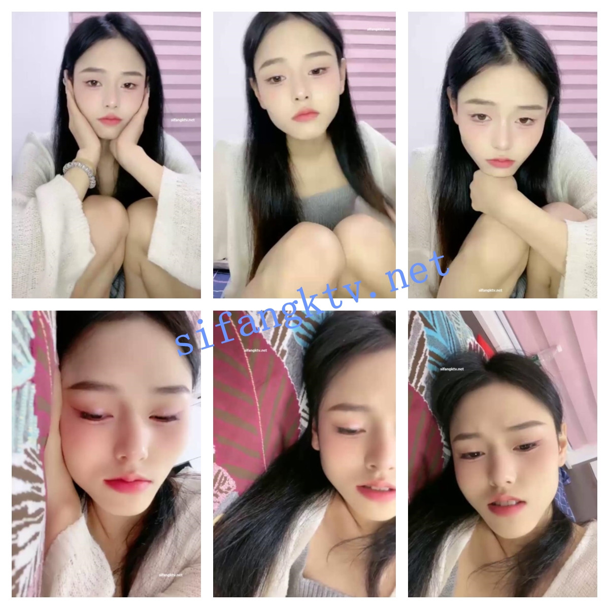 √ 05白虎姐妹 骨感高挑大长腿~逼脸同框掰逼揉逼~特写嫩B 图 02