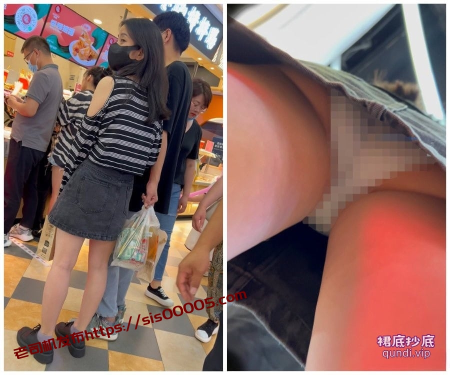 【 KFC-147 】⭐短裙靓女和男友逛街。白色无痕内内有够性感【620M】