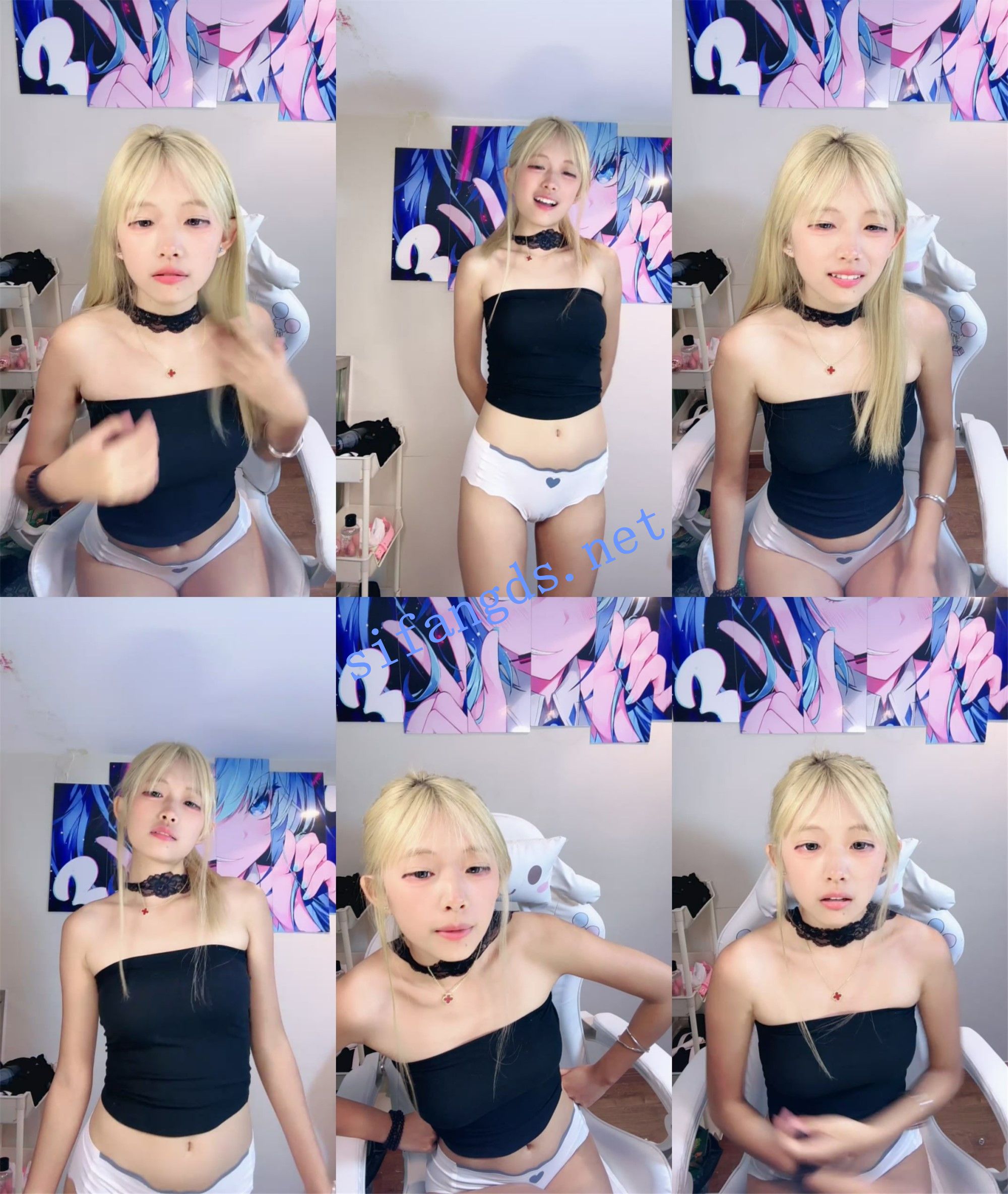 青春期女孩~ 寂寞的少女 住宿玩嗨了~尺度全开~自慰洗澡 图 01