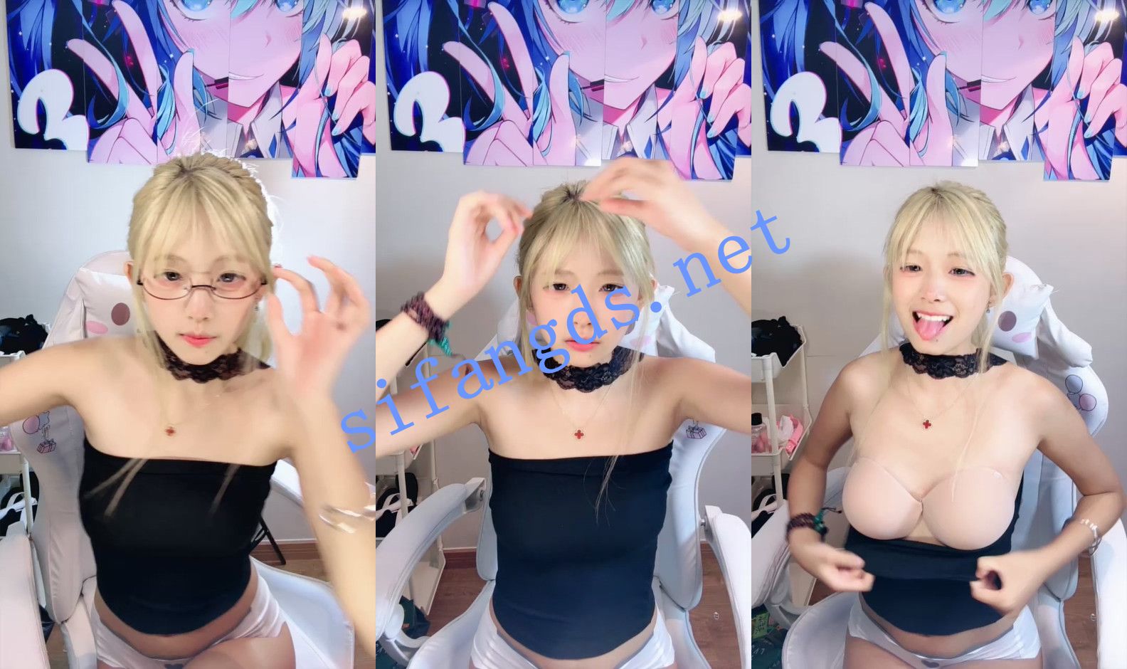 ⚡ 少女 00后反差美少女!独自在家深夜大尺度收费秀!~ 图 01