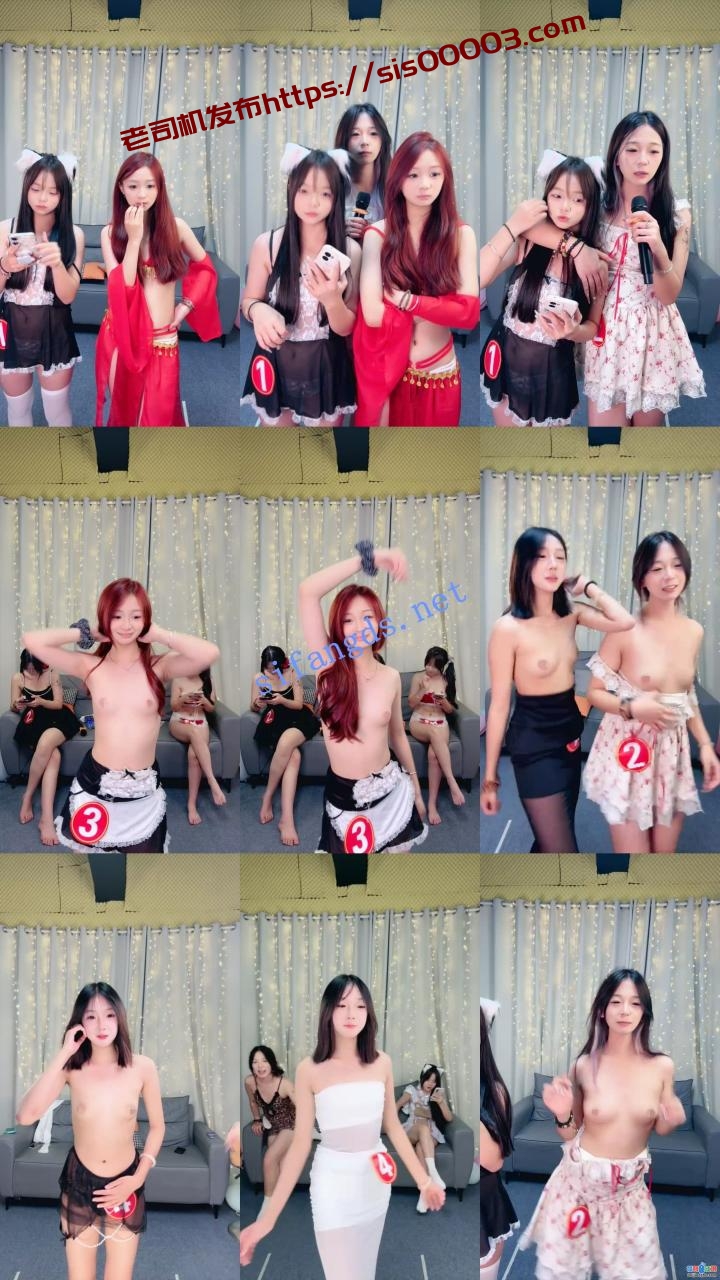 ██综艺节目！【M8女团】好多漂亮小姐姐，一个个花式裸舞【5.48G】