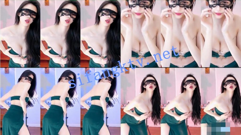 【CC 白妖妖】新土豪定制 青蛇 绿裙 超级给力 诱惑极限私定【2V】【1.03G】