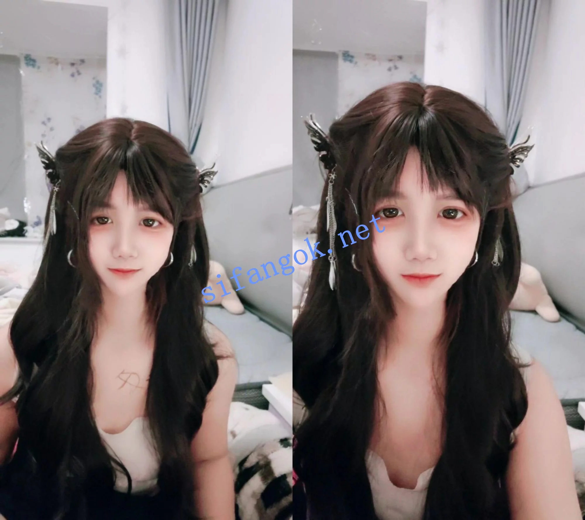 ██新秀美眉! 08妹妹 还在发育中的小妹妹直播间露奶逼 图 02