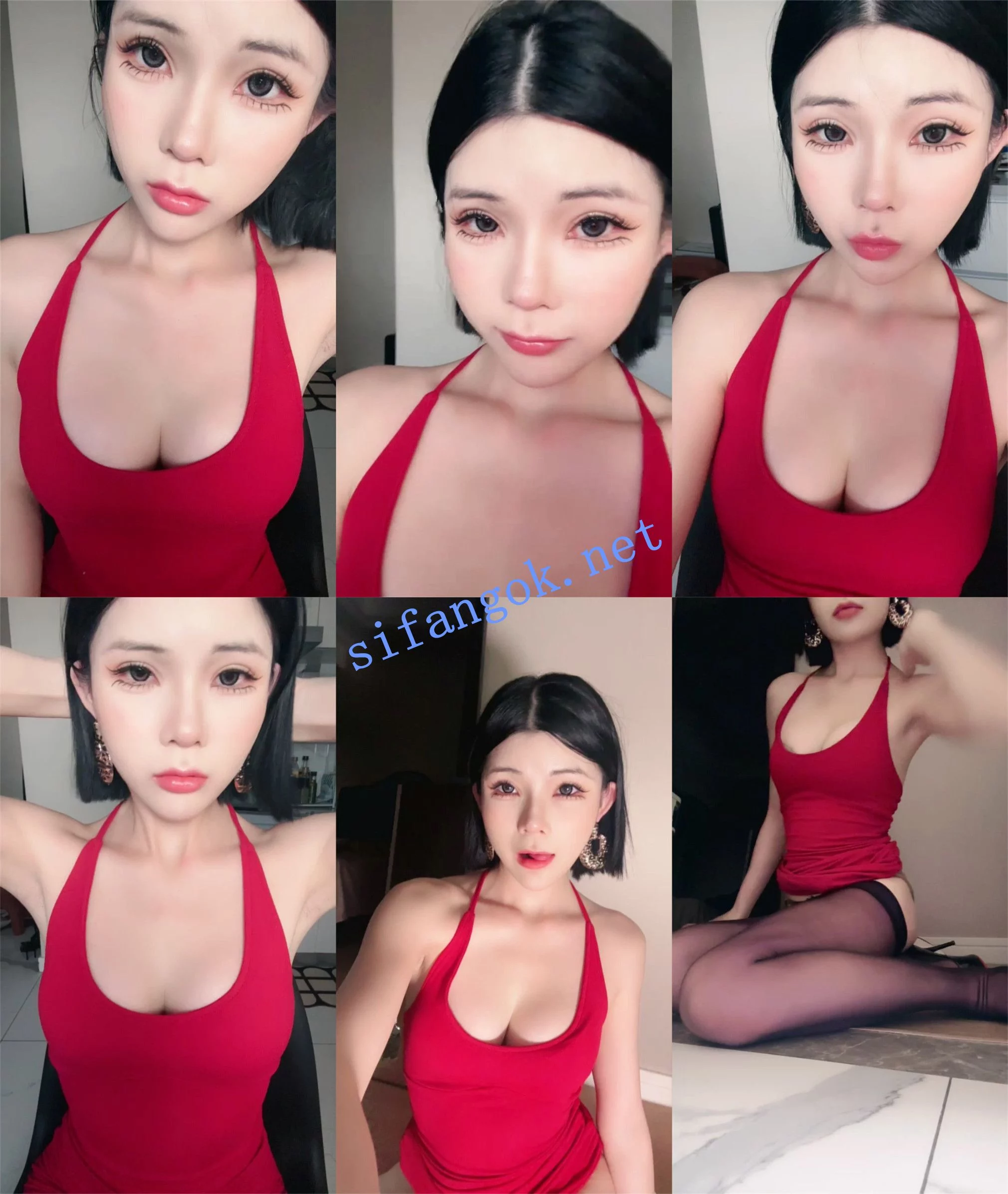重磅!名媛下海!比网红还美~ 穿丝袜的御姐 双洞齐开~爽 图 01