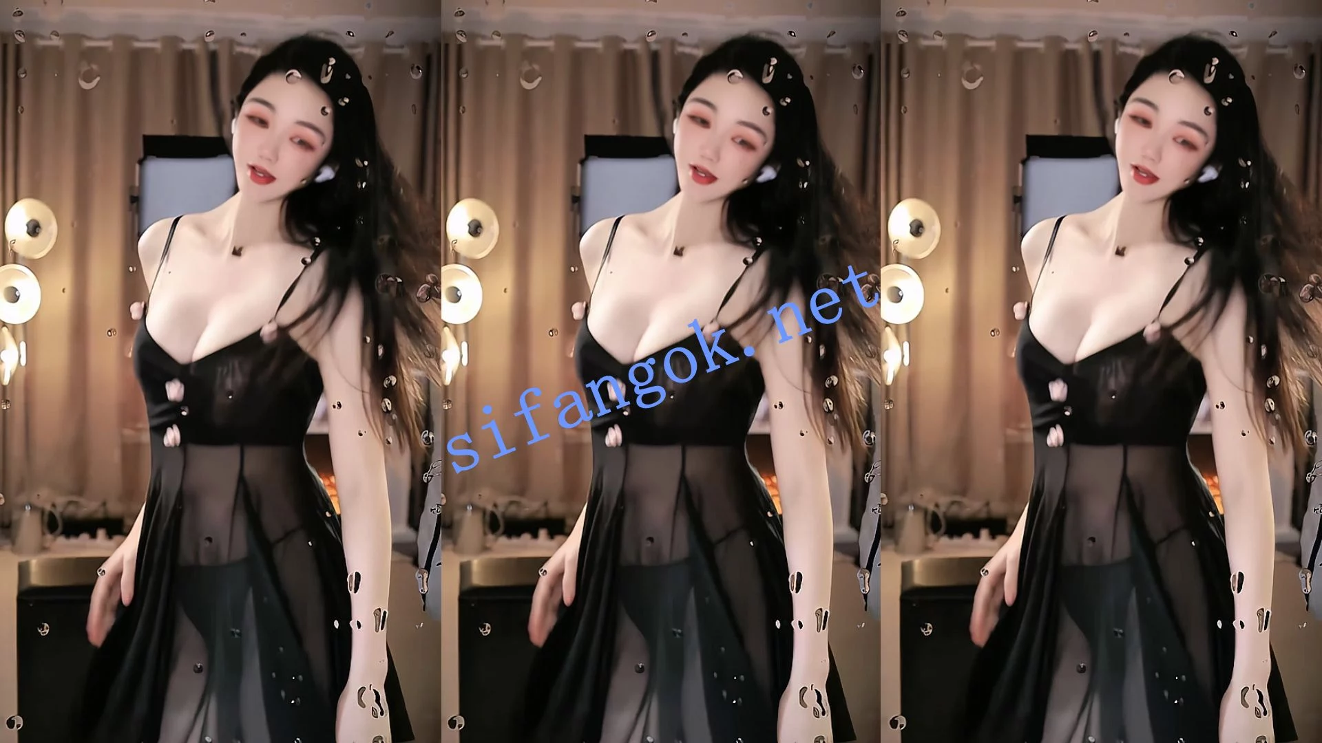 来秀 热舞米兔 大奶美女 透视漏丁骚舞 精选4V 图 01