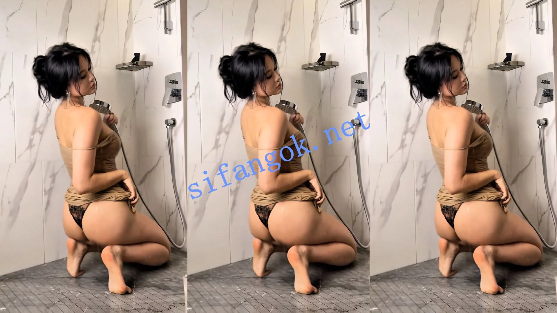 抖音 娜比 知名网红模特,情趣内衣写真私拍6V 图 08