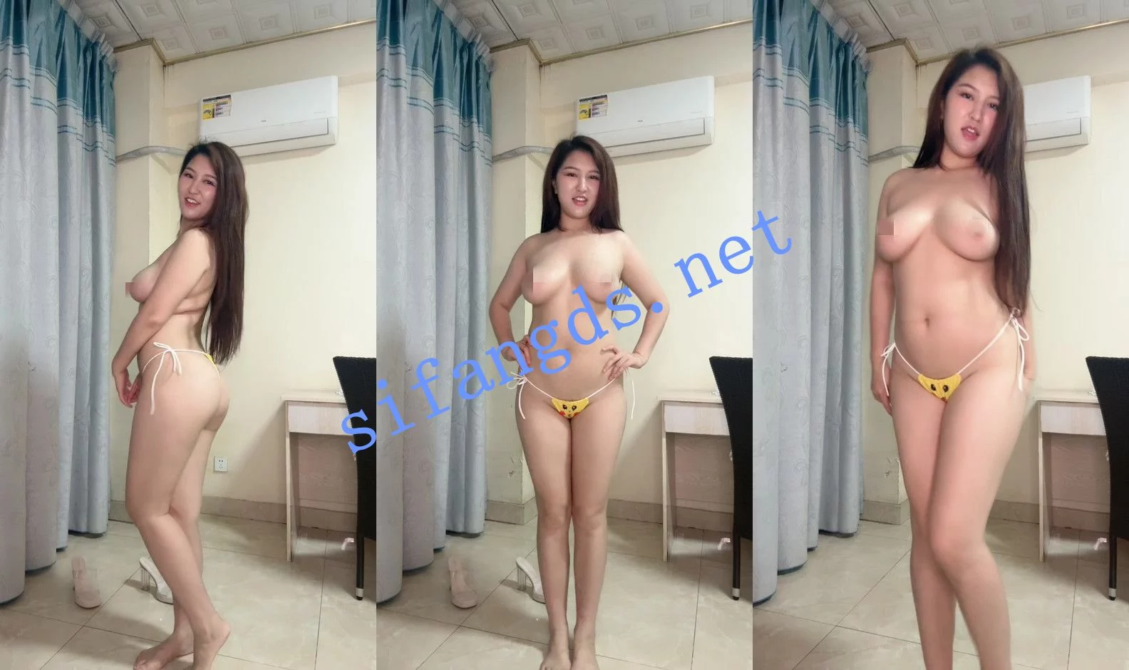 ⚡真实AV女演员在线直播! 沈樵老师 丰乳肥臀~全裸热舞~ 图 11