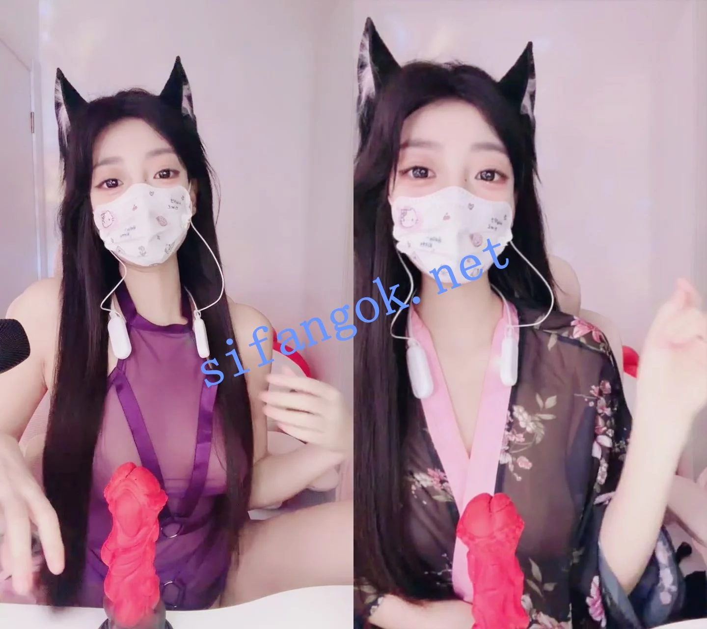主播!! 【懒懒的你 】狐狸耳朵的小仙女,光秃秃馒头2 图 02