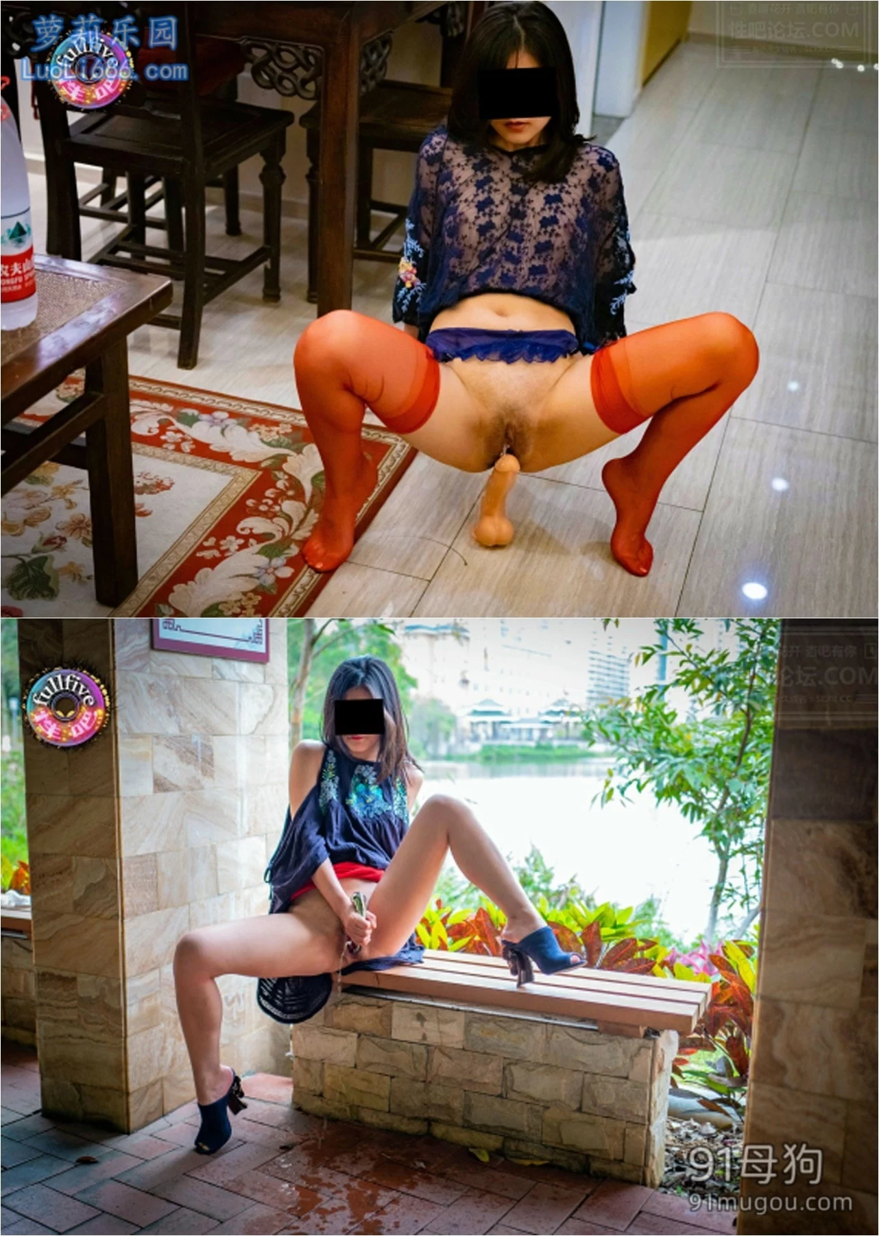 Fullfive女神户外露出高清合集 图 19